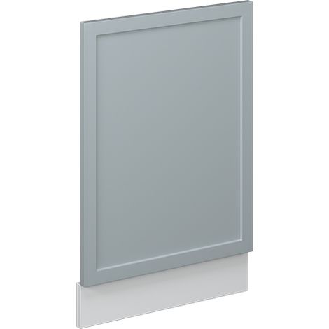 Pannello frontale Fame-Line, Blu-grigio chiaro, 45 cm senza piano di lavoro, Vicco