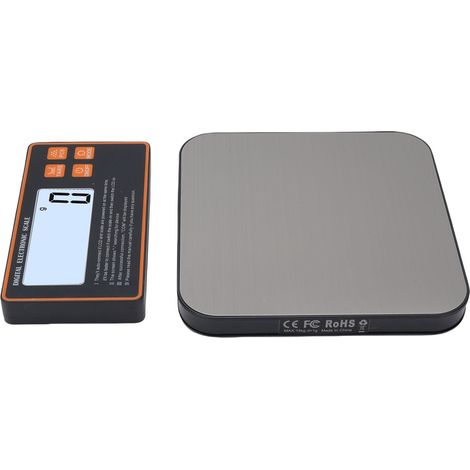 Balance de cuisine sans fil afficheur détachable plateau inoxydable aimanté numérique électronique 15 kg pour préparation repas (1/5)