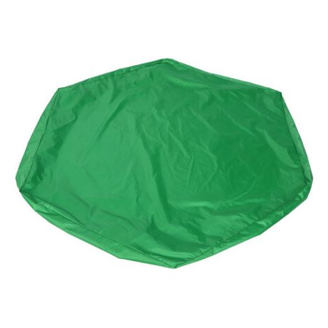 DEESSE SHOP-Couverture de bac à sable hexagone bac à sable jouets de sable couverture couverture de piscine étanche avec cordon de serrage pour jardin extérieur vert (1/5)