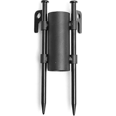 Support de poteau de tente, support de tige de tente, support de poteau de tente renforcé coupe-vent pour auvent extérieur (1/4)
