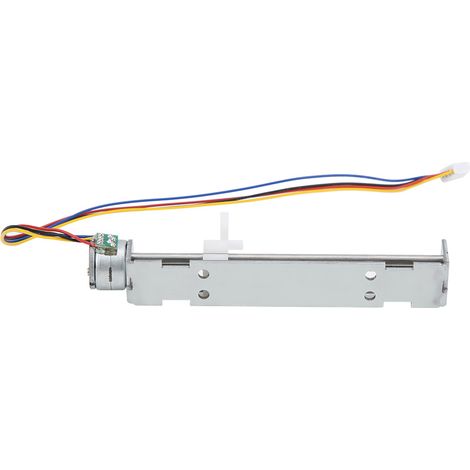 Moteur pas à pas linéaire 2 phases 4 fils, table coulissante à vis, tension d'entraînement 4,9 V, angle de pas 18° (1/5)