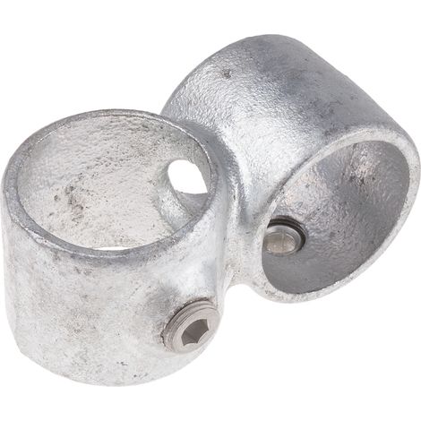 Raccord 90° RS PRO, profilé Type 3, Ø 48.3mm en Fonte ( Prix pour 1 ) (1/2)