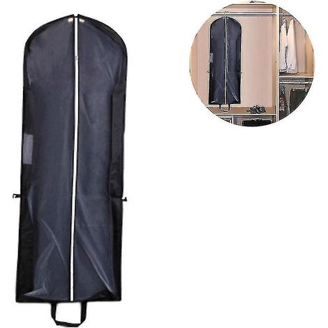 Kleidersack für lange Brautkleider, 180 cm, faltbar und tragbar. (1/5)