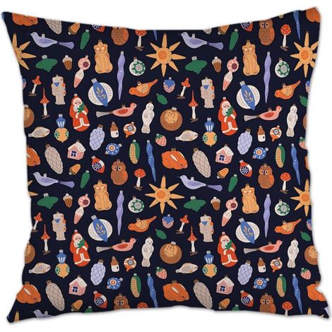 Housse de coussin 45x45 cm en polyester résistant aux tachespour commémoratif de remise de diplôme (1/5)
