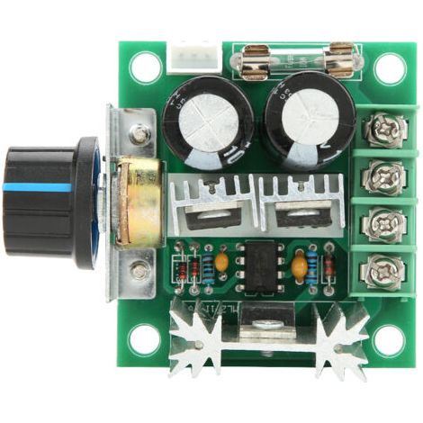 12V-40V 10A PWM Module de commutateur de commande de vitesse variable en continu du régulateur de moteur à courant continu (1/5)