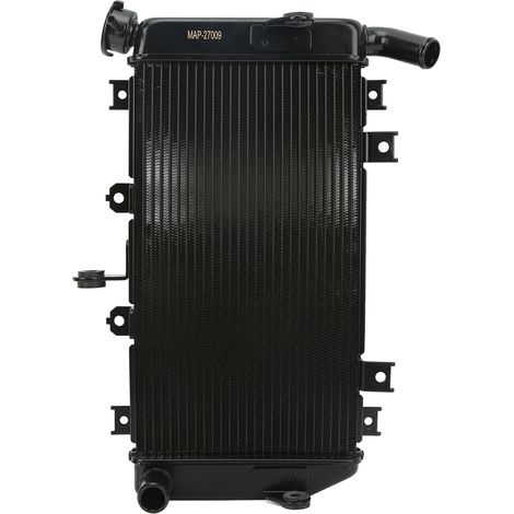 Réservoir d'eau radiateur refroidisseur accessoire de refroidissement remplacement pour Ninja 400 2018-2021 noir (1/5)