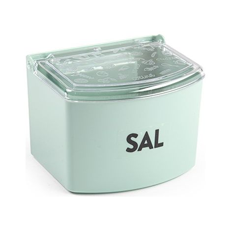 SALIÈRE DE CUISINE AVEC COUVERCLE PS ASSORTI VRM - 13X11X10CM (1/3)
