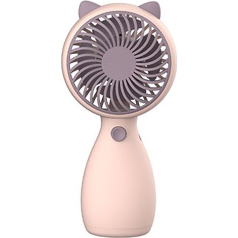 Petit ventilateur portatif - RYTTGOP - Mini USB - Rechargeable - Support amovible - Vitesses réglables (1/5)