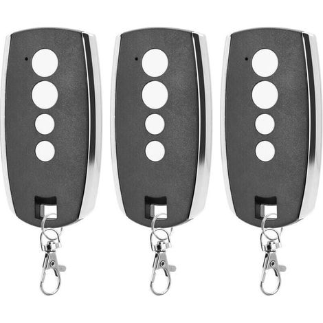 Set of 3 Gate Remote Controls - 433.92MHz Garage Door Remote Control Compatible with King Gates Stylo 4K 4-Channel Remote Control. Rolling Remote Control (1/5)