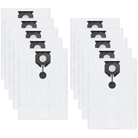 Accessoires pour aspirateurs eau et poussière Kärcher NT 30/1 Ap Te L, NT 30/1 Ap L, NT 30/1 Tact L et NT 30/1 Tact Te L 30 L. Sacs de rechange pour aspirateur (10 pièces). (1/5)