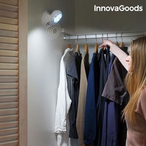 Lampe LED avec Capteur de Mouvement InnovaGoods (1/4)
