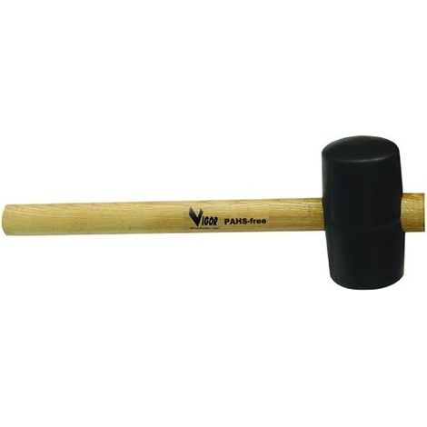 Mazzuole de goma Vigor Extra Cabeza Ø mm. 53 Gr. 270
