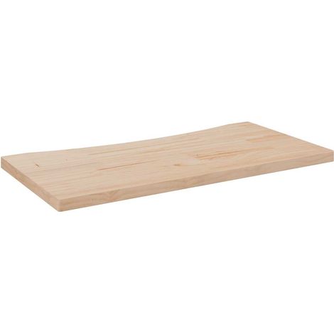 Desk Top 80x40x2.5 cm Solid Wood Pine vidaXL