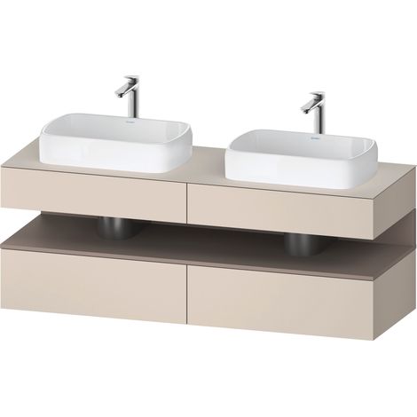 Duravit Collection One Meuble sous-vasque sur console, 2 tiroirs, (1/2)
