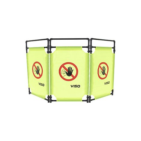 VISO Barriera PVC larghezza 1 7 m 3 pannelli altezza 1 (1/2)