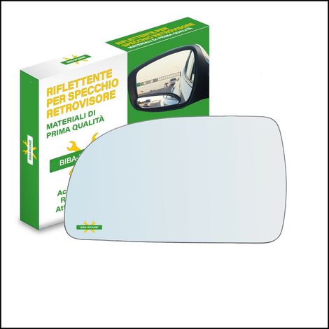 Specchio nudo adesivo lato guidatore per kia carens ii (fj) dal 2002-2006 (1/4)