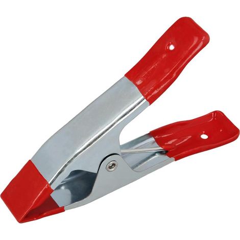 WOLFPACK LINEA PROFESIONAL pinza sujecion de acero 150mm , Pinzas sujecion            - Medida: 6.         - Con plastico protector en los extremos para evitar marcas.&lt