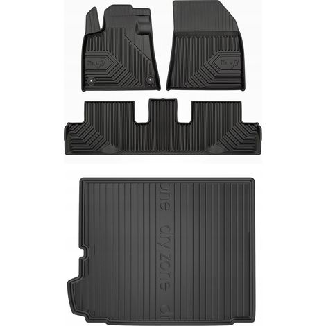 SET 77 Alfombrillas y moqueta Citroën C4 Grand Picasso 2 2013-2019 7 plazas con (1/5)