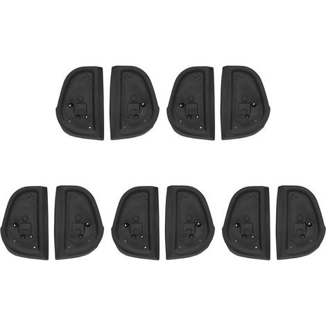 Adatto per 5X 2108106316 2108106416 strisce di tenuta in gomma per specchietti retrovisori esterni per auto W140 W210 W202
