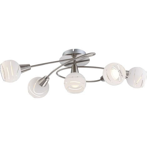 Decken Leuchte Licht 5-flammig Beleuchtung Lampe IP20 Globo 54341-5O