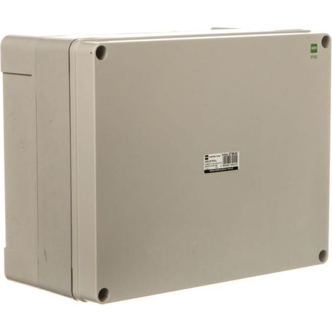 Scatola ermetica industriale n/t 340x270x165 IP65 grigia 2726-00