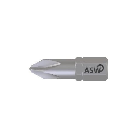 ASW -  PUNTAS PH PHILIPS CORTAS PH 4  x 25 mm. PROFESIONAL