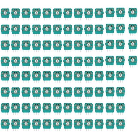 Kit de 100 potentiomètres pour joystick, module de capteur pour manettes 10K, résistances d'axe de joystick 3D R (1/5)