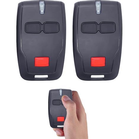 Lot de 2 Telecommande Bft, Télécommande Bft, Telecommande Bft Portail, Bft Telecommande, Bft, 433 MHZ pour portail électrique 2 canaux pour Rolling BFT Mitto 2, Kleio, Ghibli, TRC 2, Kleio, Ghibli, TR (1/5)