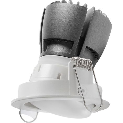 Empotrable techo tilt NOK1 Orientable LED COB 7W 675lm CRI80 3000K 40º - Blanco (1/3)