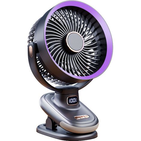 Oscillating Fan, Space Gray 20000mAh [Air Circulator Fan + Auto Oscillation] (1/5)