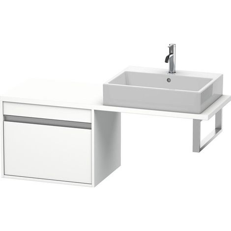 KETHO mobile consolle basso 480x600x480mm bianco opaco