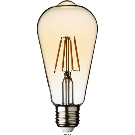 Ampoule de luxe E27 Vintage ST64 4W - 230V 2200 K (1/3)