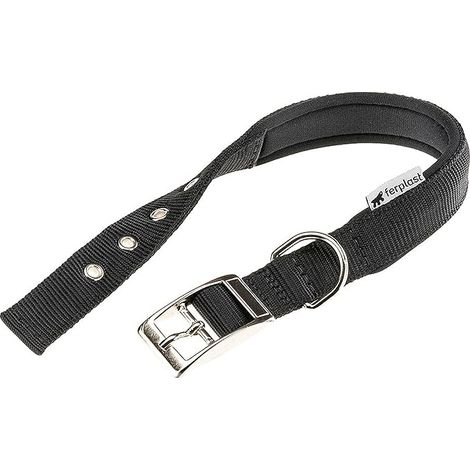 COLLARE PER CANI 'DAYTONA C' mm 25x 45÷53 cm - Col. Nero - FERPLAST