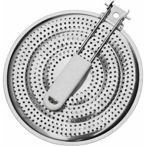 Diffuseur de Chaleur en Acier Inoxydable 21 cm pour Plaque de Cuisson au gaz Uniquement—— (1/4)