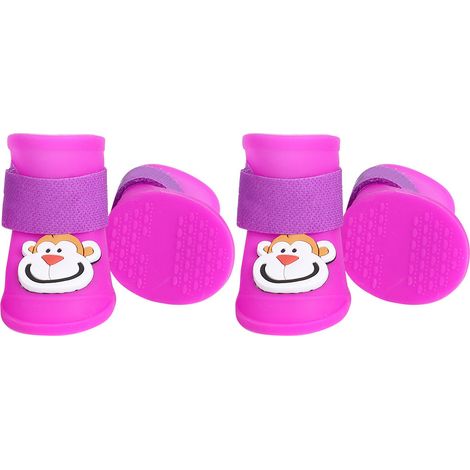 paires de chaussures décontractées pour chien et chiot, motif singe à dessin animé (taille M) (1/5)