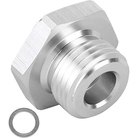 Adaptateur de capteur de pression d'huile, raccord en aluminium à huile M16x1,5 à 1 / 8NPT pour moteur de la série LS (1/5)