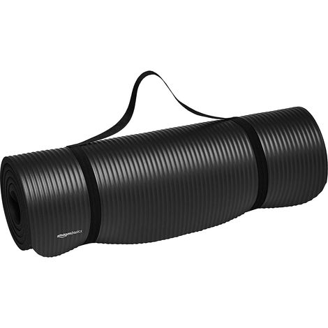 Bande de yoga et tapis de yoga multi-usages de 1/2 pouce ultra-épais à haute densité et résistant à la déchirure (1/5)