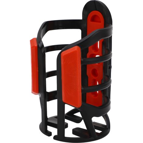 Robuster und stabiler Getränkehalter für Motorräder, E-Bikes und Fahrräder zuverlässiger, tragbarer Becherhalter orange stoßfest sichere Befestigung (1/5)