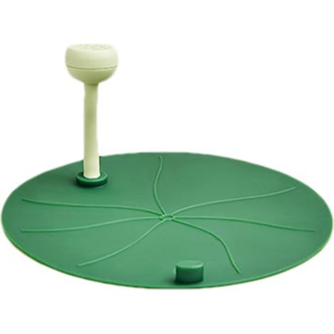 Bouchon de vidange de baignoire Bouchon de vidange de douche en forme de feuille – Attrape-évier en silicone inodore pour cuisine, maison, toilettes, buanderie, appartement, sous-sol, voyage (1/5)