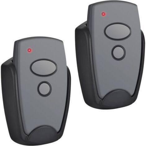 Set di 2 trasmettitori portatili Marantec da 868,3 MHz per i modelli 302, 384, 304, 313, 321, 323 e 131 - Telecomando di ricambio per Marantec - 2 canali (1/5)