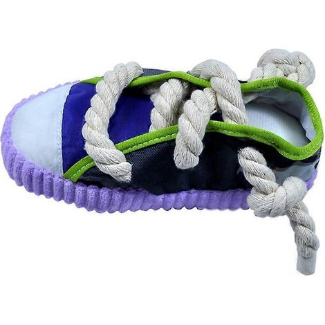 Bissfestes Hundespielzeug, Plüsch-Beißschuh, Anti-Langeweile-Kauseil für Welpen.