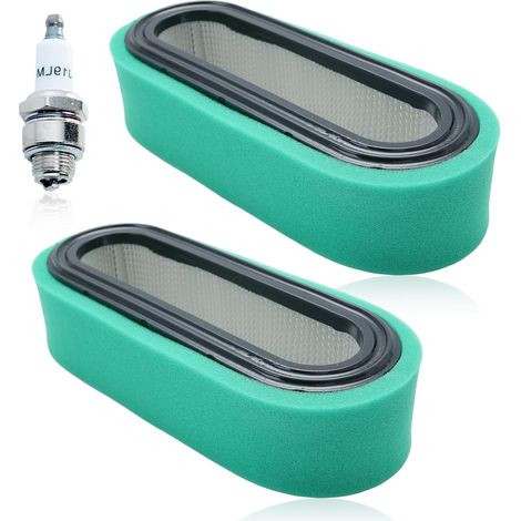 Filtres à Air pour 394019S 394019 398825 4136 5052H 5052 Vanguard de 12 à 21 ch et Bicylindres Verticaux (à Soupapes Latérales) de 16 et 18 ch Moteurs Tondeuse à Gazon (1/5)