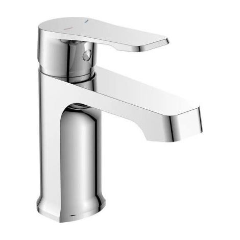 Miscelatore rubinetto lavabo lavello bagno ottone cromato + piletta ALLURE 87111