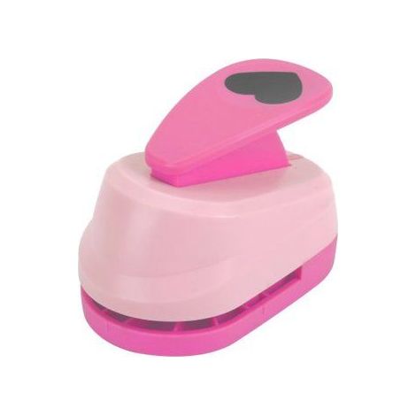 MégaCréa DIY - Mini perforatrice Coeur Découpe 0,9 cm (1/2)