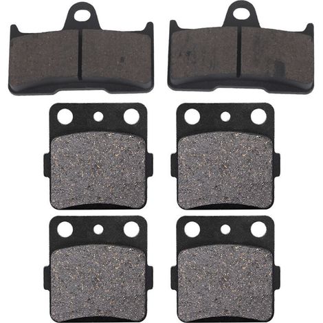 Satz mit 6 Bremsbelägen für Vorder- und Hinterachse für Grizzly 660 4x4 YFM660F 02-08