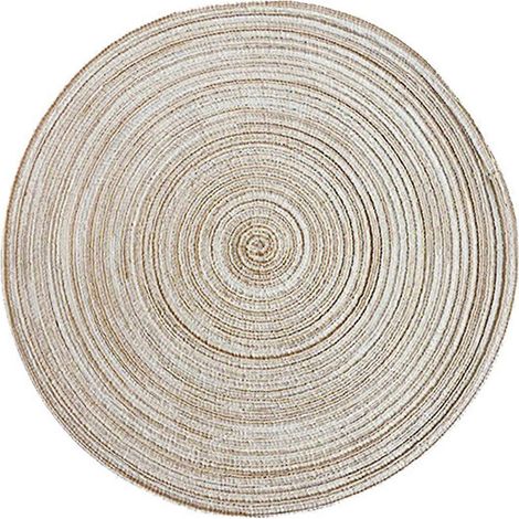 Set de table en faux coton et lin pour table de ferme (1/5)