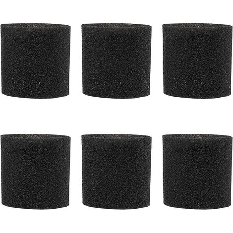 Lot de 6 manchons en mousse 90585 et filtres en mousse VF2001 pour aspirateurs eau et poussière Shop-Vac Vacmaster et Genie Shop (1/5)