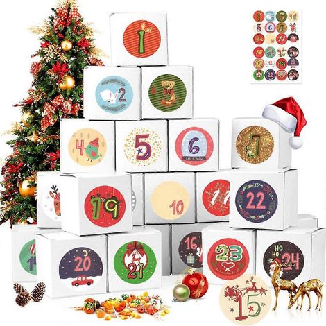 Papiergeschenktüten für Snacks, Aufbewahrungsbeutel, Weihnachtsplätzchen, Süßigkeiten, Geschenktüte