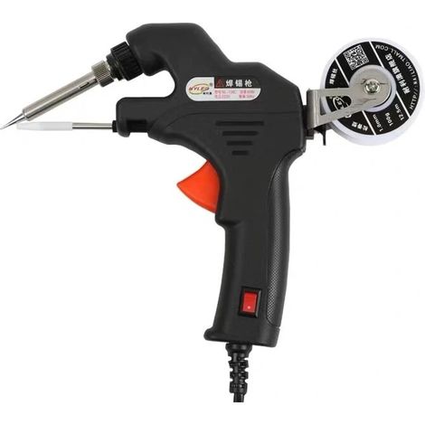 60W température constante chauffage interne outil de soudage ménage haute puissance réparation soudage fer électrique ensemble accessoires de soudage - prise européenne 220v (1/5)