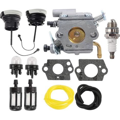 Carburetor C1Q-S126B Carburetor with Carburetor for Fuel Filter Chainsaw For Stihl MS200 MS200T 020T MS 200T Replaces 1129120 0653 (1/5)